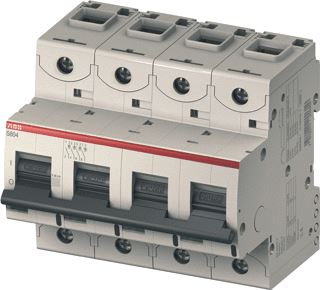 ABB INSTALLATIEAUTOMAAT B-KAR 13A 4P 750V DC 6 MODULE IP20 