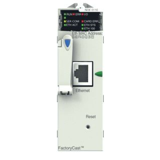 SCHNEIDER ELECTRIC MODICON M340 ETHERNET TCP/IP NETWORK MODULE KLASSE C30 SERVER 