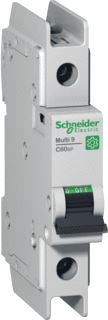 SCHNEIDER ELECTRIC MULTI 9 INSTALLATIEAUTOMAAT C60BP 1-POLIG 10A C-KARAKTERISTIEK 277V 10KA UL489 