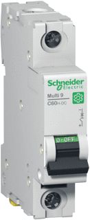 SCHNEIDER ELECTRIC MULTI9 C60H-DC INSTALLATIEAUTOMAAT 1P 16 A C CURVE 250 V DC 10 KA