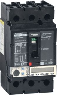 SCHNEIDER ELECTRIC POWERPACT MULTISTANDARD J-FRAME 250A 65KA MICROLOGIC 5.3E BEVEILIGING 