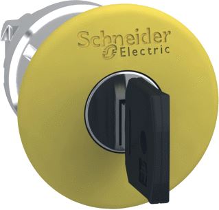 SCHNEIDER ELECTRIC HARMONY XB4 VUISTSLAGKOP 40MM VOOR NOODSTOP 22MM SLEUTELONTGR. 455E