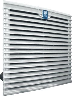 RITTAL SK VENTILATOR EMC LUCHTVERPLAATSING 550/600 M3/H 115V 50/60HZ 323X323X143,5MM BXHXD INBOUWDIEPTE=118,5MM RAL 7035 