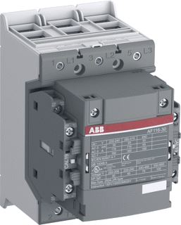 ABB AF116 MAGNEETSCHAKELAAR 3P AC3-116A-55KW-400V-HULPCONTACT 2M-2V SPOELSPANNING 24-60VAC-50-60HZ-20-60VDC SPOELCODE 11