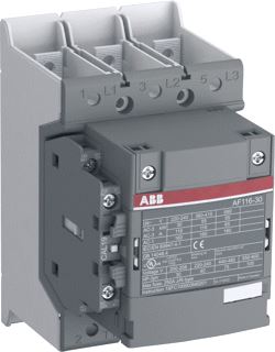 ABB AF116 MAGNEETSCHAKELAAR 3P AC3-116A-55KW-400V-RING-RAILAANSL-HULPCONTACT 1M-1V SPOELSPAN-250-500VAC-50-60HZ-250-500VDC