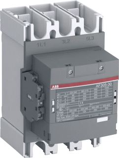 ABB AF305 MAGNEETSCHAKELAAR 3P AC3-305A-160KW-400V-HULPCONTACT 2M-2V SPOELSPANNING 48-130VAC-50-60HZ-48-130VDC SPOELCODE 12