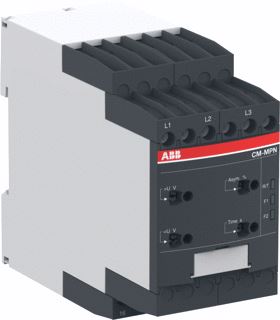 ABB CM-MPS 3-FASE MULTIFUNCTIONEEL SPANNINGBEWAKINGSRELAIS FASE UITVAL-VOLGORDE-ONDER-OVER-ONBALANS 3X450-720VAC SCHROEFAANSLUITK 