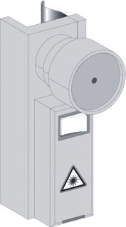 SCHNEIDER ELECTRIC LASER POINTER VOOR VEILIGHEIDSLICHTSCHERM TYPE 2/4 AFWIJKING <0.5MRAD GOLFLENGTE ? 650NM LIMIET POWERPULSCHNEIDER ELECTRIC 1MW