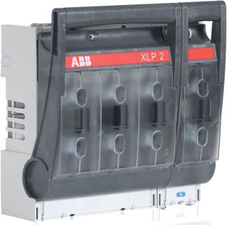 ABB COMPONENTEN PATROONLASTSCHEIDER 4-POLIG 400A 500V AC 1000V MET LASTSCHEIDER NH2 IP30 HXBXD 257X290X130MM 