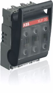 ABB COMPONENTEN PATROONLASTSCHEIDER 3-POLIG 160A 500V AC 1000V MET LASTSCHEIDER NH00 IP30 HXBXD 160X105X100MM