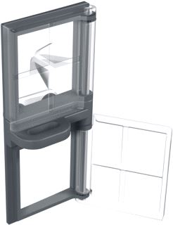 ABB PLC E2.2..E6.2 PADLOCKS IN OPEN D=4MM