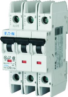 EATON FAZ NOORD AMERIKA INSTALLATIEAUTOMAAT 3P /15KA D-KARAKTERISTIEK 8A 3 MODULEN BREEDTE 53,1MM 