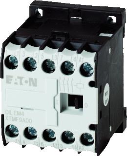 EATON MINI-MAGNEETSCHAKELAAR 4P AC3-9A-4KW(400V) HULPCONTACT 0 SPOELSPANNING 48V50HZ SCHROEFKLEM 