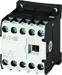 EATON MINI-MAGNEETSCHAKELAAR 3P AC3-9A-4KW(400V) HULPCONTACT 1V SPOELSPANNING 48VDC SCHROEFKLEM 
