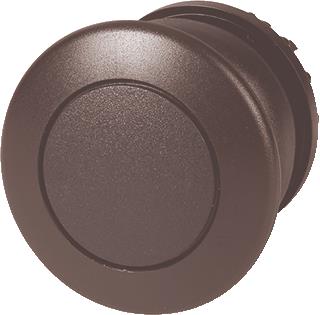 EATON RMQ-TITAN M22 FRONTELEMENT PADDESTOELPULSDRUKKNOP KLEUR ZWART KOP 36,5MM FRONT ROND 22,5MM INB. KUNSTSTOF FRONTRING ZWART 