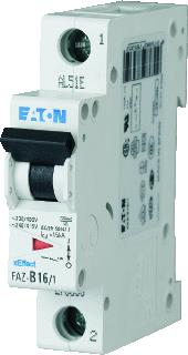 EATON INSTALLATIEAUTOMAAT 1,6A 1P Z-KAR 10KA 