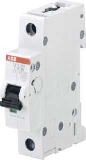 ABB S201 INSTALLATIEAUTOMAAT 1P K-KARAKTERISTIEK 13A IEC-EN 60898-1 6 KA-IEC60947-2 10 KA 1 MODULE BREEDTE 17-5MM 