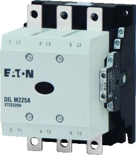 EATON MAGNEETSCHAKELAAR 3P AC3-225A-110KW(400V) HULPCONTACT 2M+2V SPOELSPANNING 110-130VDC SCHROEFKLEM 
