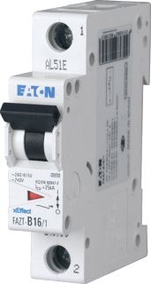 EATON INSTALLATIEAUTOMAAT 1A 1P B-KAR 25KA 