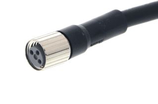 OMRON M8 CONNECTOR 3-PIN RECHT PVC SCHROEFVERBINDING 10 M KABEL 