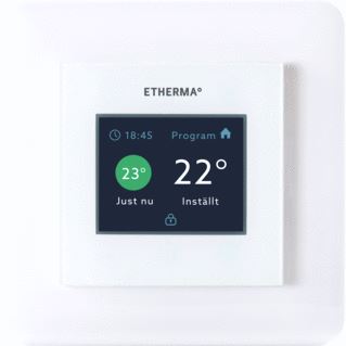 ETHERMA INBOUW THERMOSTAAT WIT 5-35C 16A 