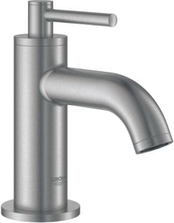 GROHE ATRIO NEW TOILETKRAAN XS-SIZE EENGREEPS 1-GATS BOVENDEEL KERAMISCH 134MM HOOGTE 94MM UITLOOP VAST SUPERSTEEL 