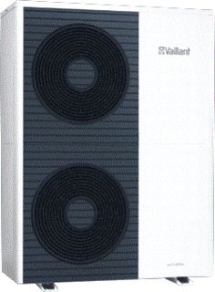 VAILLANT AROTHERM SPLIT VWL 105/5 AS LUCHT/WATER WARMTEPOMP R410A 400V 