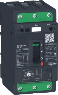 SCHNEIDER ELECTRIC TESYS GV4 MOTORBEVEILIGINGSSCHAKELAAR MAGNETISCH 3P 30-55KW SCHROEF TUIMEL IP40 