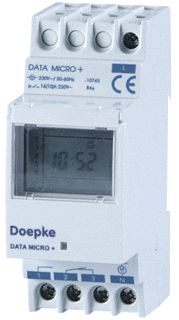 DOEPKE WEEKSCHAKELKLOK DATA MICRO + 1W 