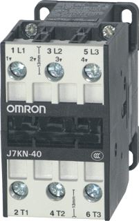 OMRON MAGNEETSCHAKELAAR J7KN 18,5 KW 40 A (AC-3 400 VAC MOTOR) 3-POLIGE 