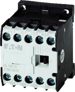 EATON MINI-MAGNEETSCHAKELAAR 3P AC3-9A-4KW(400V) HULPCONTACT 1M SPOELSPANNING 48VDC SCHROEFKLEM 