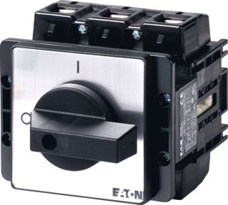 EATON LASTSCHEIDER 3-POLIG 0NO+ 0NC 160A 690V IP65 DRAAIGREEP ZWART APPARAAT VASTE INBOUW FRAMEKLEM 