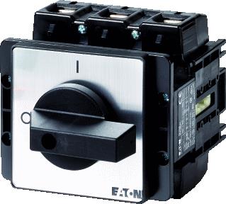 EATON LASTSCHEIDER 3-POLIG 0NO+ 0NC 250A 690V IP65 DRAAIGREEP ZWART APPARAAT VASTE INBOUW FRAMEKLEM 