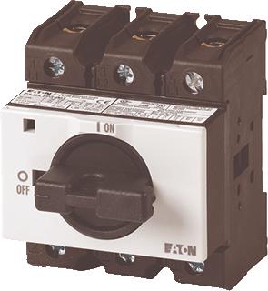 EATON AAN-UIT-SCHAKELAAR 3-POLIG + 1MC + 1VC 100 A VERDELERINBOUW 