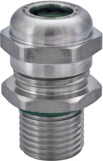 HUMMEL HSK-INOX KABELWARTEL M12X1.5MM KLEMBEREIK 2-5MM LENGTE 14MM METAAL RVS V2A HALOGEENVRIJ IP68 