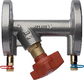 IMI TA HYDRONICS STAF STRANGREGELAFSLUITER INCL. MEETNIPPELS FLENSAANSLUITING DN 32 PN 25 52182032