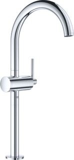 GROHE ATRIO NEW WASTAFELMENGKRAAN XL-SIZE PO WASTE EENGREEPS 1-GATS 422MM HOOGTE 180MM UITLOOP DRAAIBAAR CHROOM 