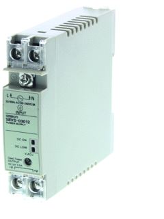 OMRON VOEDING S8VS 12VDC/2,5A 30W DIN-RAIL 100-240VAC PRIMAIR GESLOTEN BEHUIZING SCHROEFAANSLUITING 