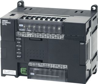 OMRON PLC CPU VOOR 60 BASIS I/O (MAX. 1 UITBR.) 1X ETHERNET 1X OPTIESLOT 12IN-8UIT 0,3A NPN 2X ANALOOG IN 10BITS 0-10V 24VDC