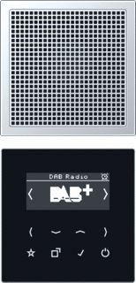 JUNG SMARTRADIO DAB+ MONO LS-ALUMINIUM