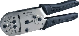 HAUPA PERSKABELSCHOENTANG DIAMETER 0.5 16MM2 LENGTE 198MM UITVOERING/BEDIENING MECHANISCH PERSVORM TRAPEZIUM PERSING MET EINDVERGRENDELING (BIJ MECHANIS PERSKRACHT 5KN 