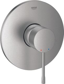 GROHE ESSENCE NEW INBOUWMENGKRAAN OPBOUWDEEL (DOUCHE) WAND EENGREEPS SUPERSTEEL 