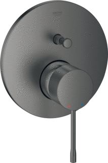 GROHE ESSENCE MENGRAAN OPBOUWDEEL 2-WEG HARD GEBORSTELD GRAFIET (ALLEEN VOOR 35 600 000)