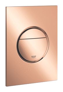 GROHE NOVA COSMOPOLITAN S BEDIENINGSPLAAT MECHANISCH TWEEKNOPS 172 X 130MM (LXB) KUNSTSTOF WARM SUNSET