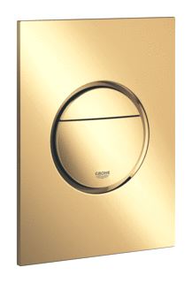 GROHE NOVA COSMOPOLITAN S BEDIENINGSPLAAT MECHANISCH TWEEKNOPS 172 X 130MM (LXB) KUNSTSTOF COOL SUNRISE