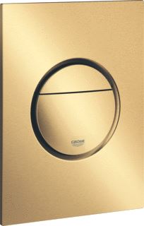 GROHE NOVA COSMOPOLITAN S BEDIENINGSPLAAT MECHANISCH TWEEKNOPS 172 X 130MM (LXB) KUNSTSTOF COOL SUNRISE GEBORSTELD