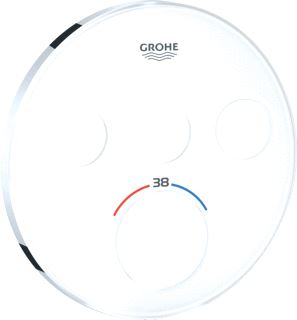 GROHE ONDERDELEN SANITAIRE KRANEN ROZET MOON WHITE 