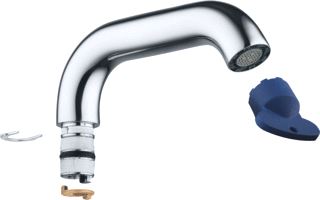 GROHE UITLOOP. KLEUR CHROOM 