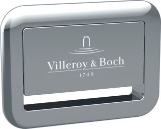 VILLEROY & BOCH LIGBAD COLLARO INBOUWVERSIE CHROOM 470 X 900 X 1900MM WIT ALPINE 