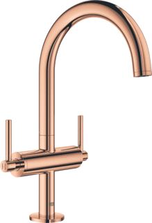 GROHE ATRIO WASTAFELMENGKRAAN L-SIZE PO WASTE TWEEGREEPS 1-GATS 166MM UITLOOP 303MM HOOGTE DRAAIBAAR WARM SUNSET 